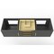 Castello Usa Alpine 60" Wall Mounted Black Vanity Base with Gold Handles CB-MC-60BLK-GLD-VBO - alternate 4